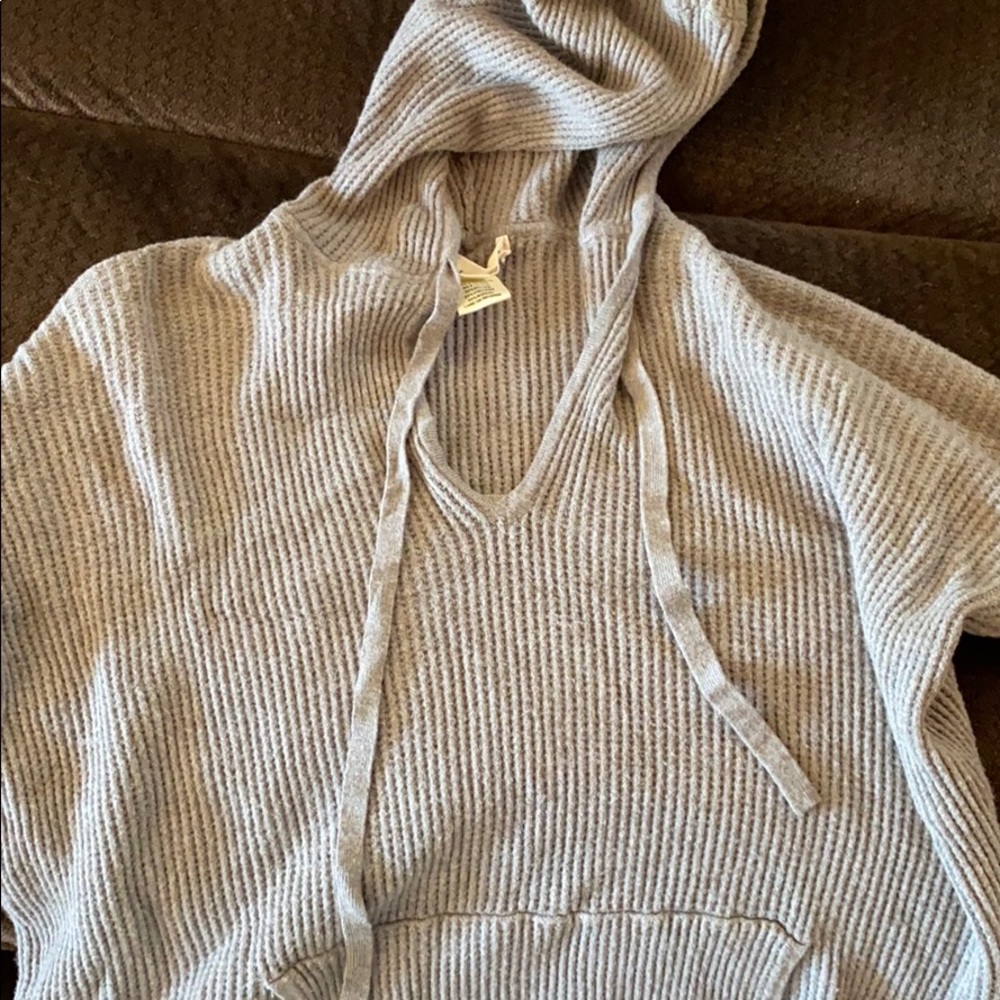 Sweater with hood